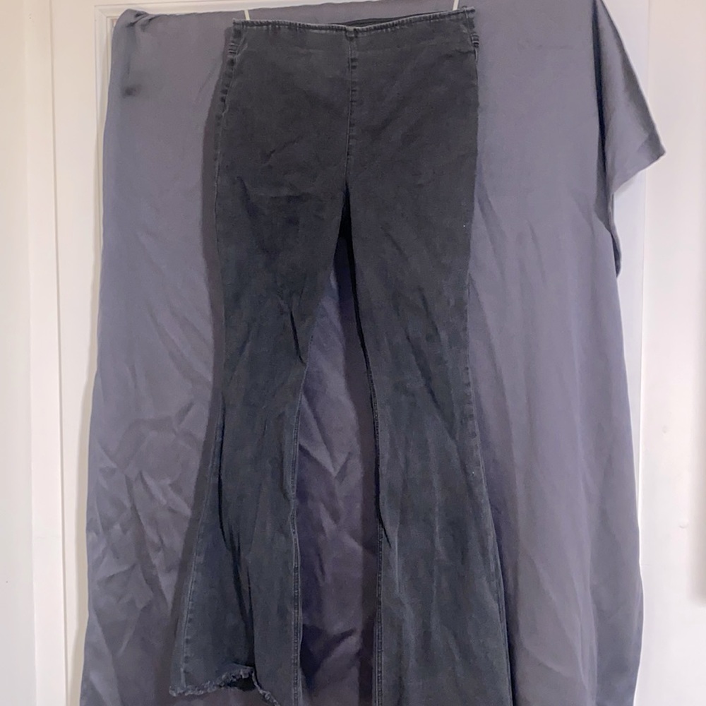 Bell bottom jeggings